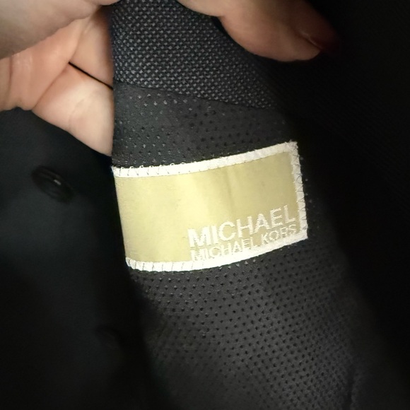 Michael Kors Men's Navy Blue 100% Wool Business Casual Versatile Blazer Size 46R - Picture 2 of 4